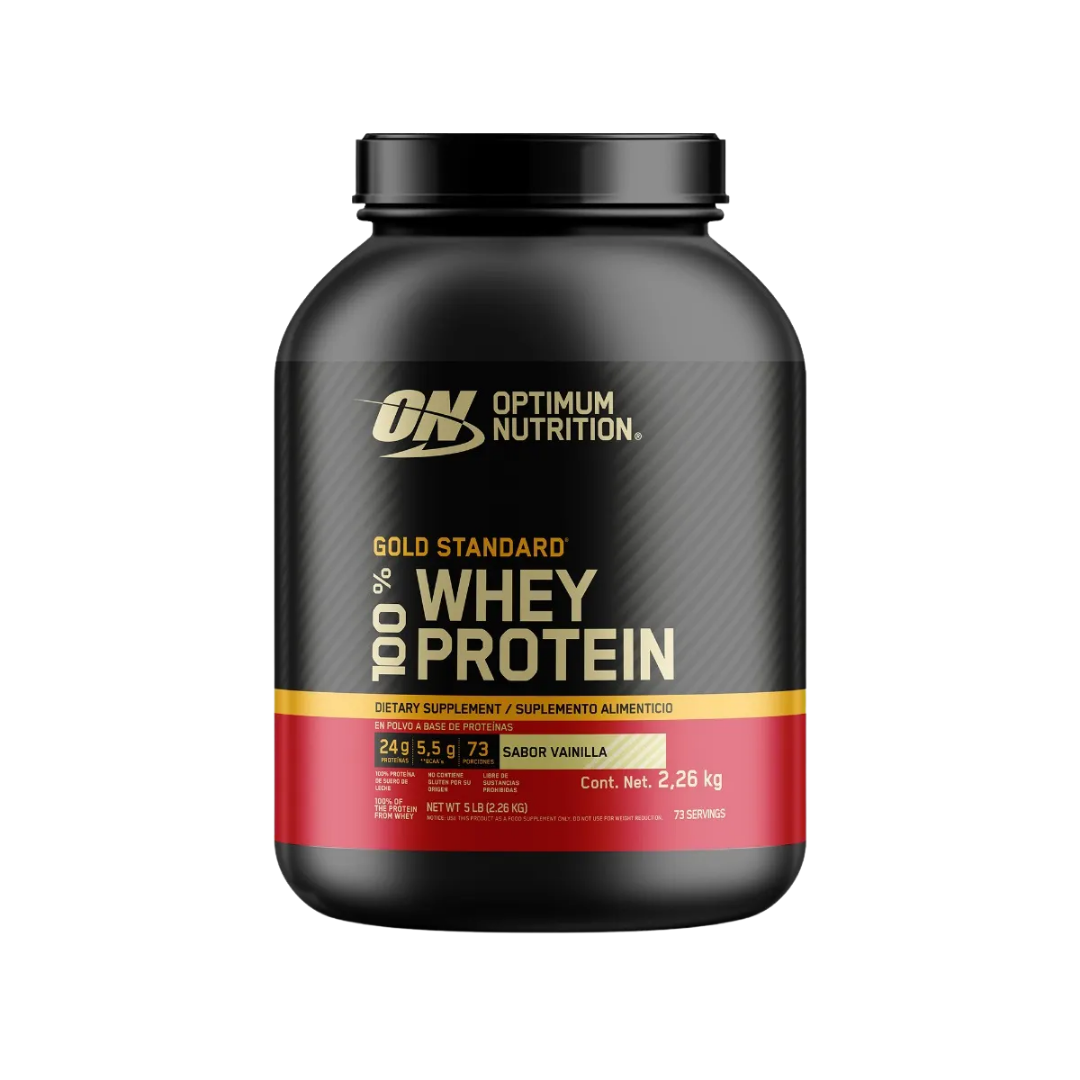 100% Gold Standard Whey Proteína 5LBS