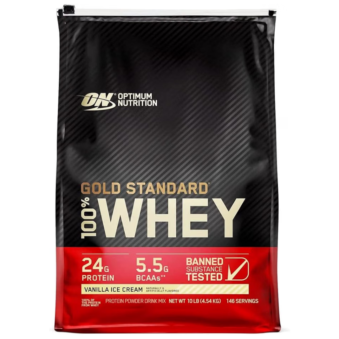 100% Gold Standard Whey Proteína 10LBS