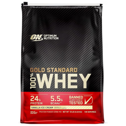 100% Gold Standard Whey Proteína 10LBS