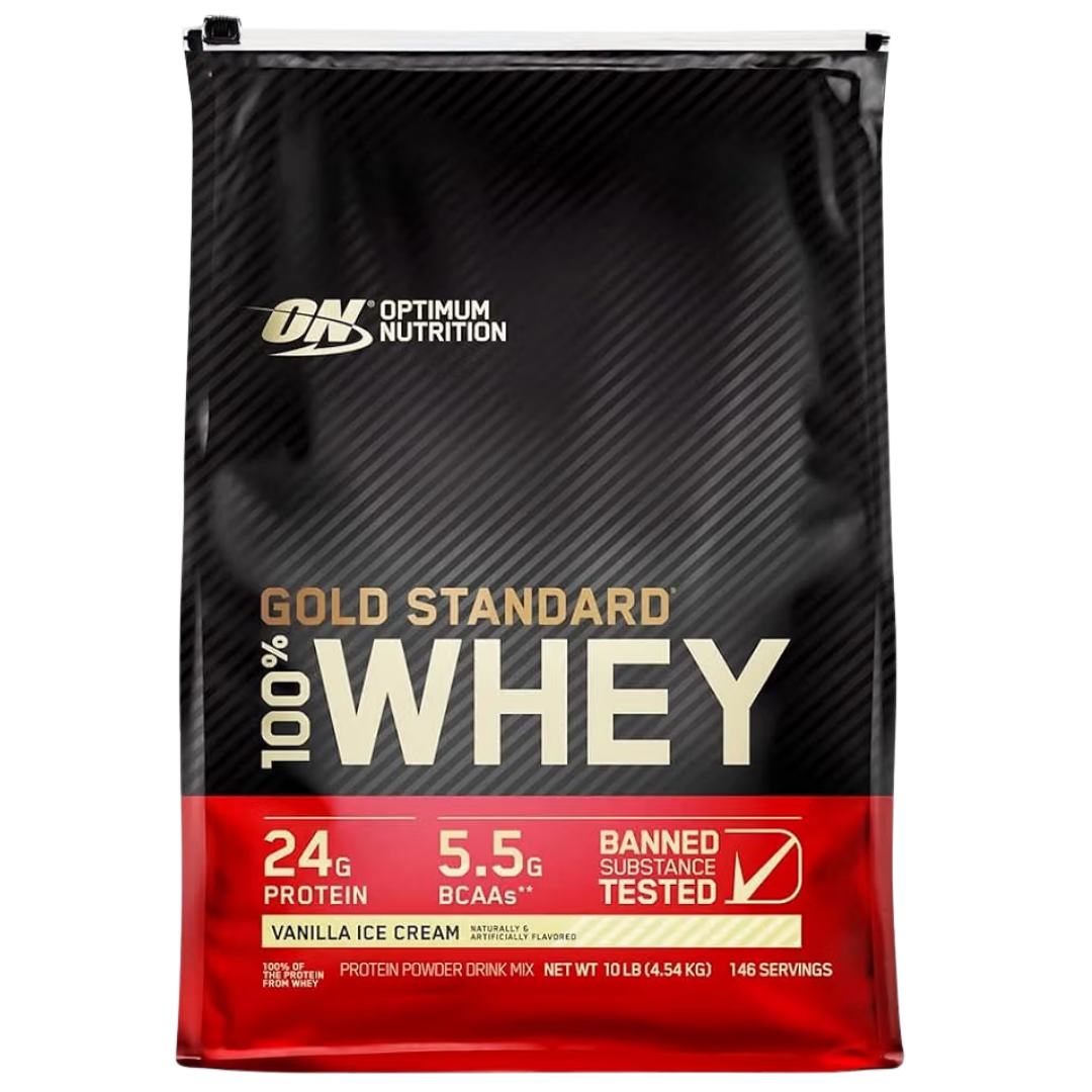 100% Gold Standard Whey Proteína 10LBS